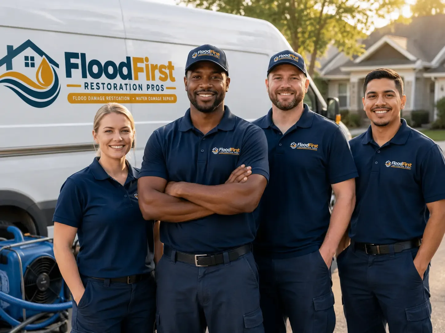 Flood Damage Restoration company in Nellis, WV
